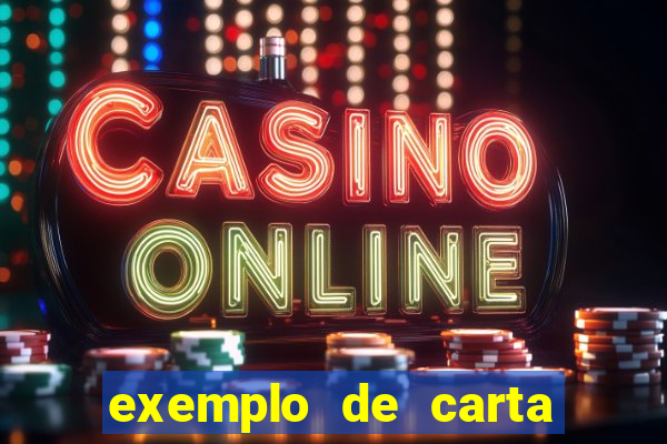 exemplo de carta de leitor